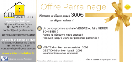Offre Parrainage
